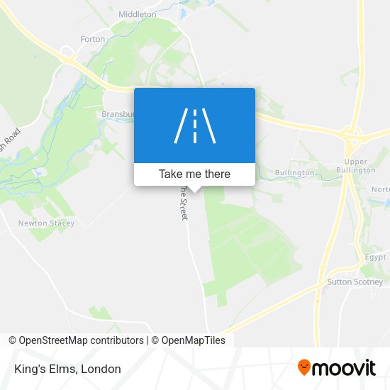 King's Elms map