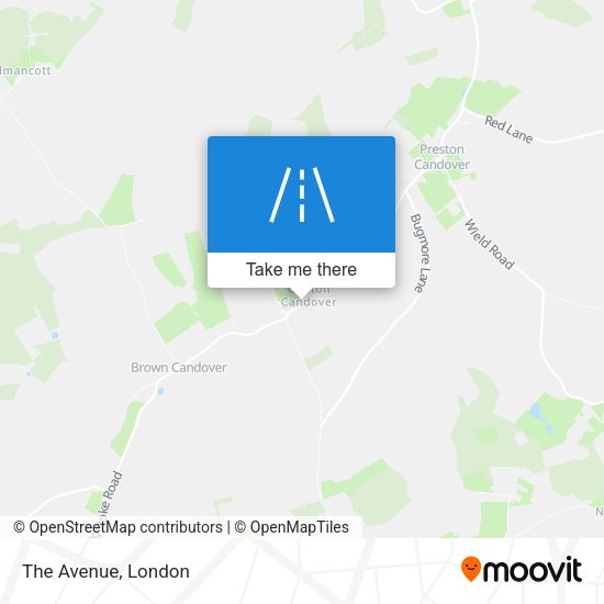 The Avenue map