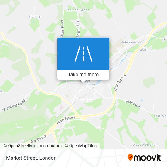 Market Street map