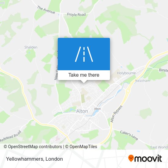 Yellowhammers map