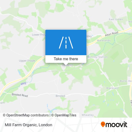 Mill Farm Organic map
