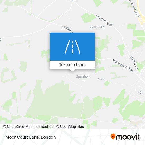 Moor Court Lane map