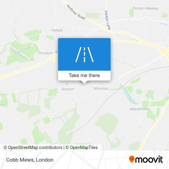 Cobb Mews map
