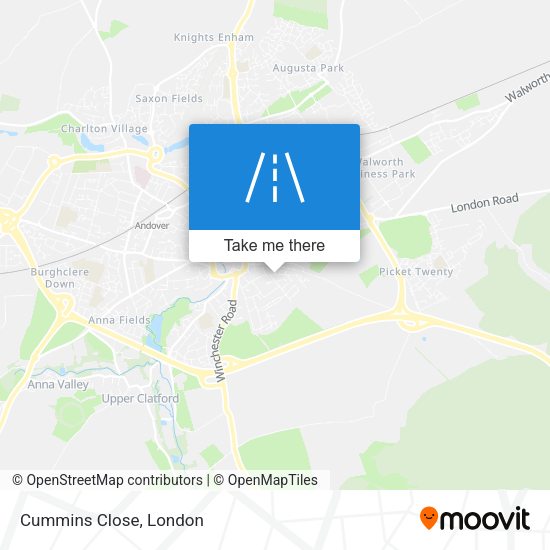 Cummins Close map