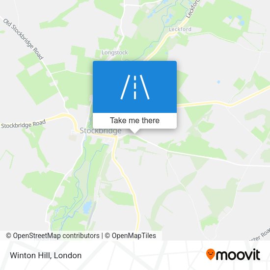 Winton Hill map