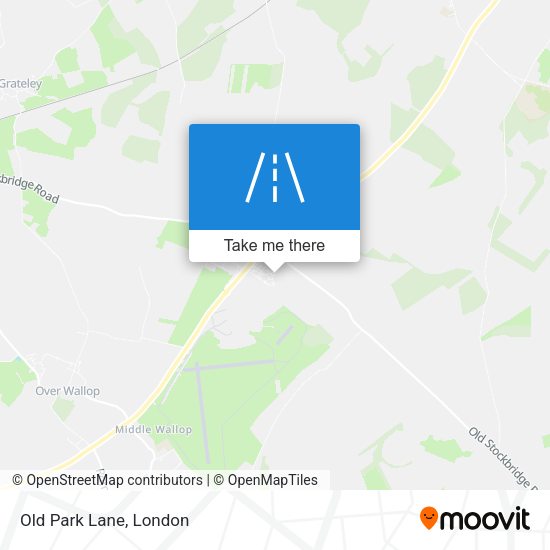 Old Park Lane map