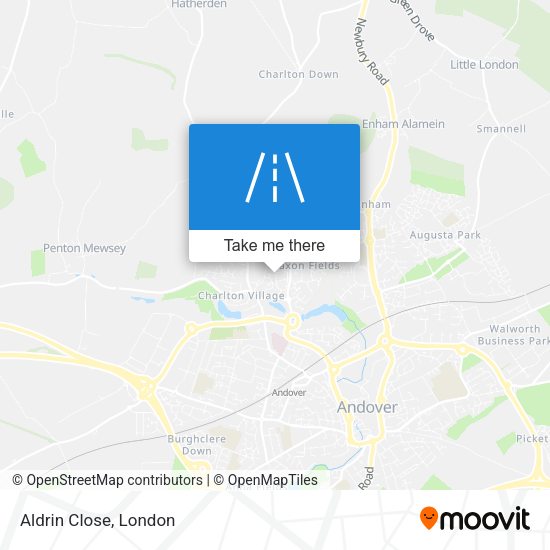Aldrin Close map