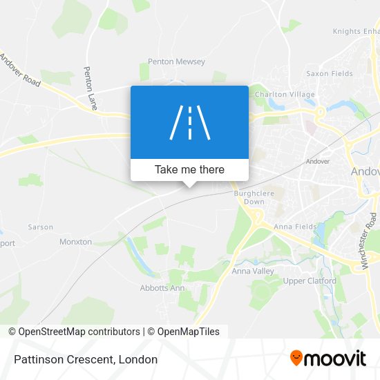 Pattinson Crescent map