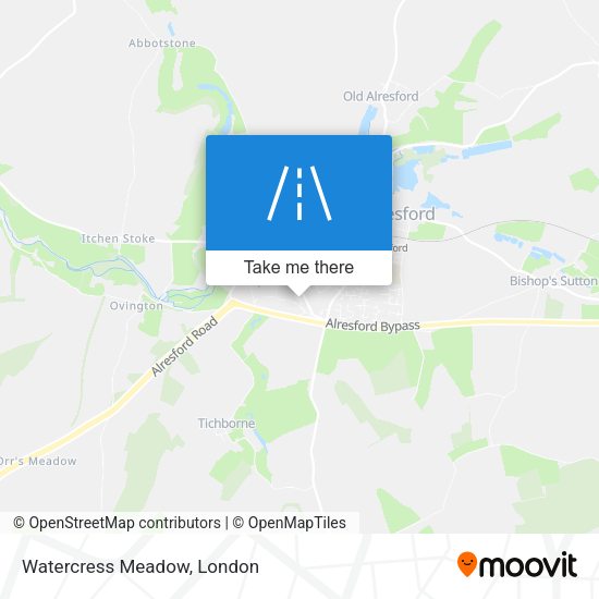 Watercress Meadow map