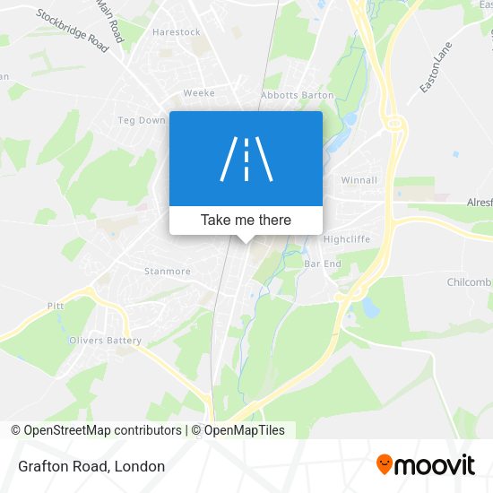 Grafton Road map