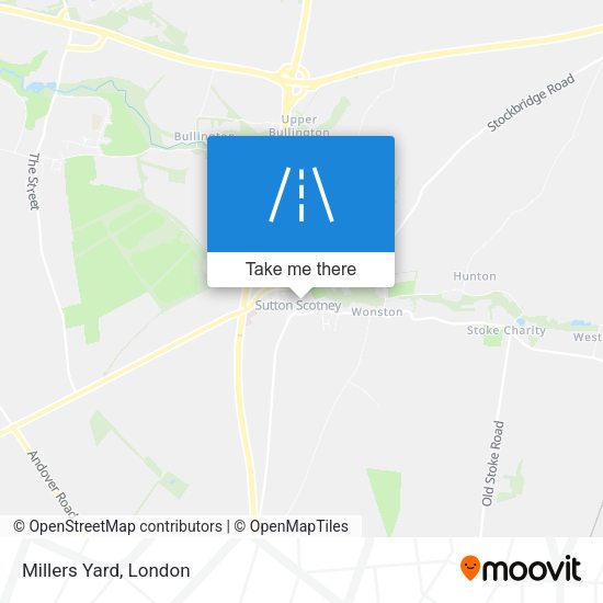 Millers Yard map