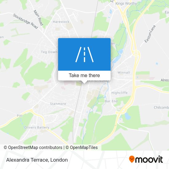 Alexandra Terrace map