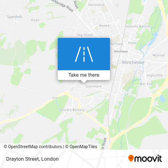 Drayton Street map