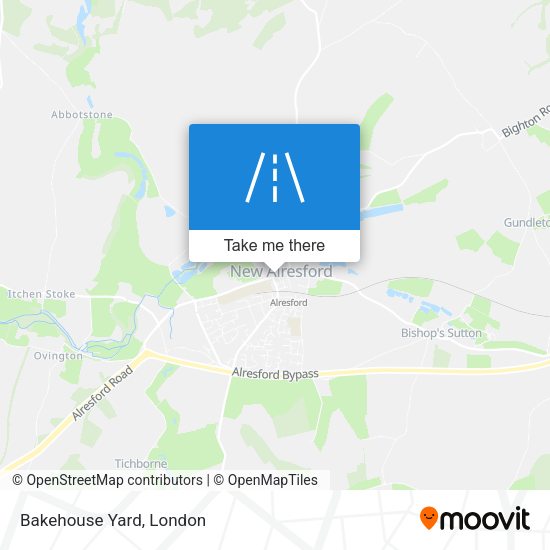 Bakehouse Yard map