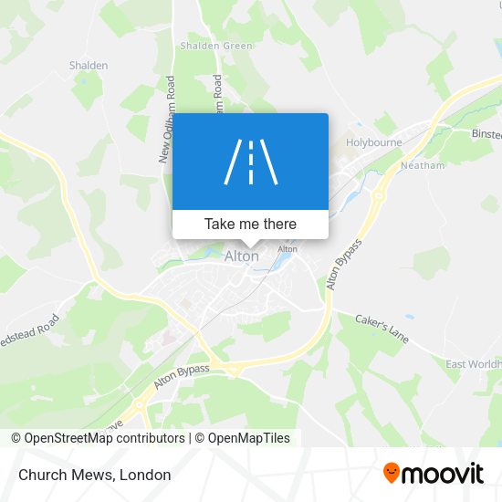 Church Mews map
