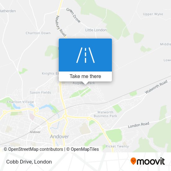 Cobb Drive map