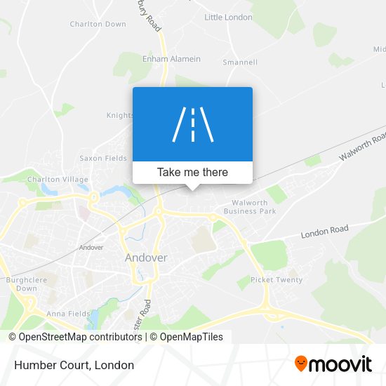 Humber Court map
