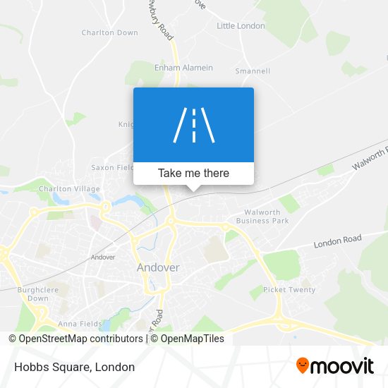 Hobbs Square map