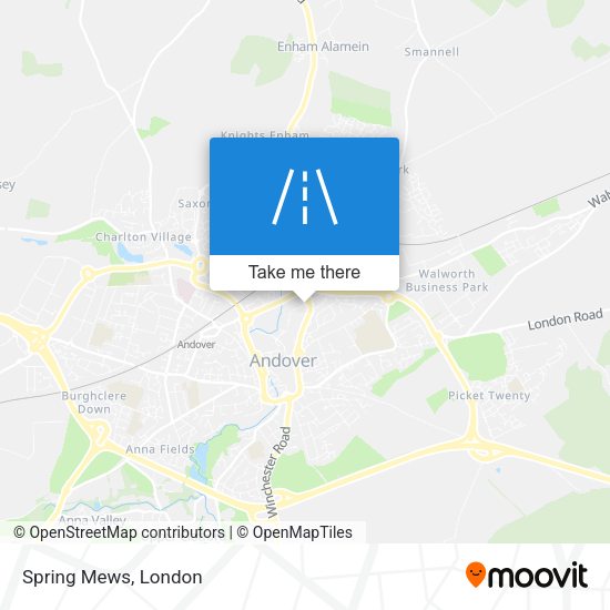 Spring Mews map