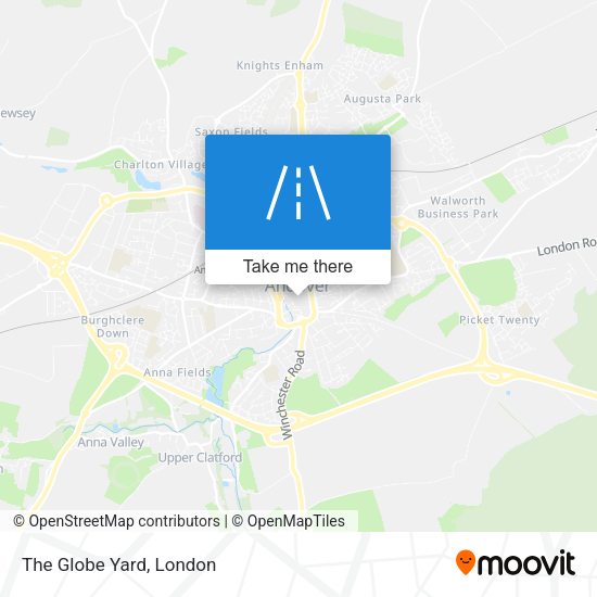 The Globe Yard map