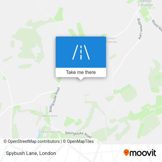 Spybush Lane map