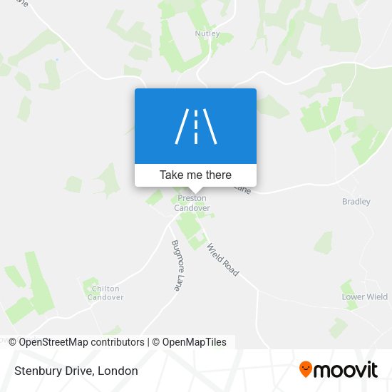 Stenbury Drive map