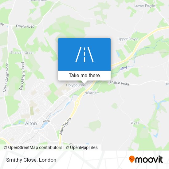 Smithy Close map