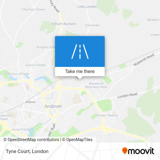 Tyne Court map