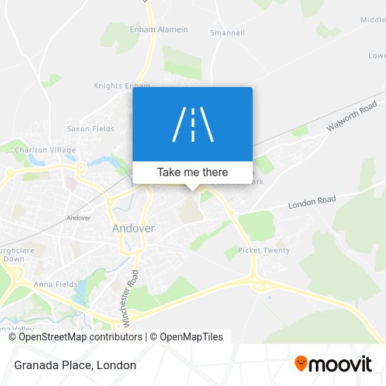 Granada Place map