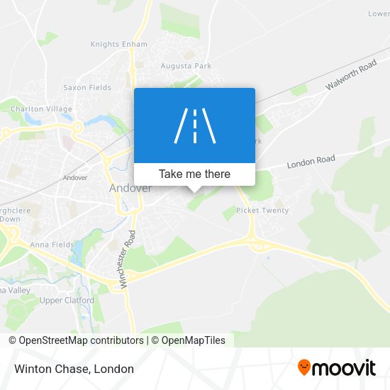 Winton Chase map
