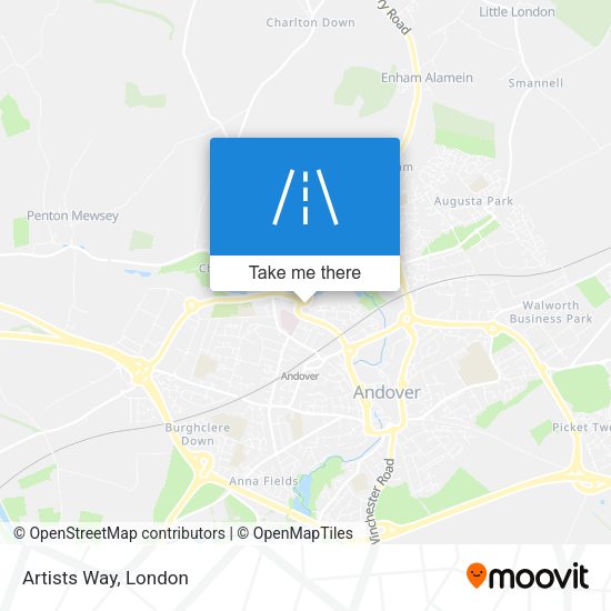 Artists Way map
