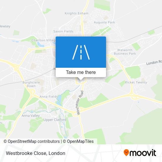 Westbrooke Close map