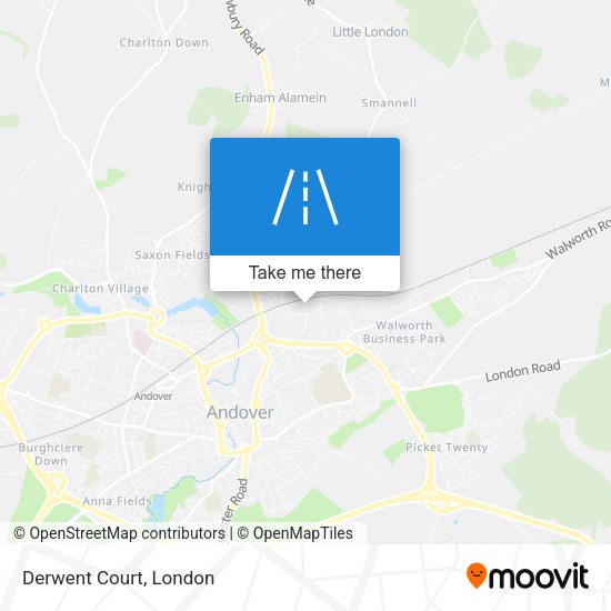 Derwent Court map