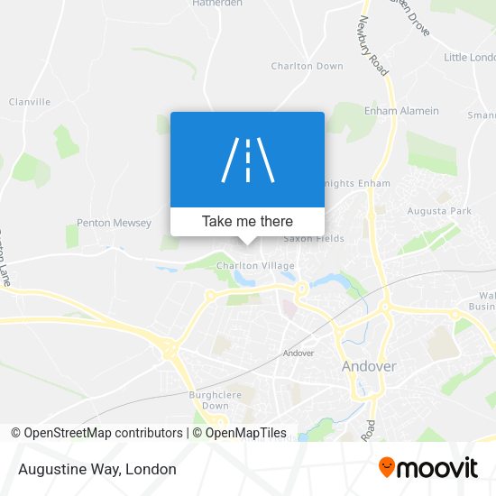 Augustine Way map