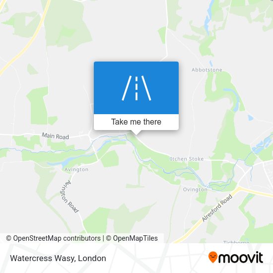 Watercress Wasy map
