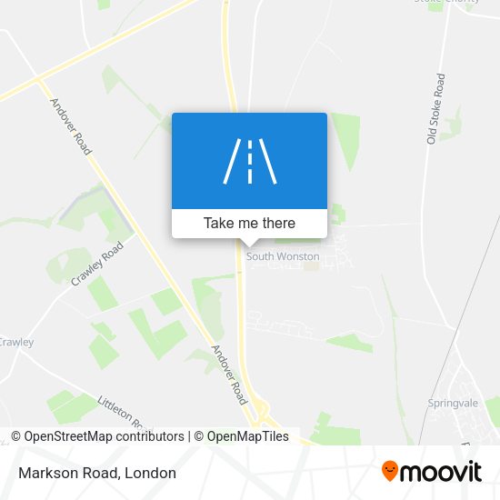 Markson Road map