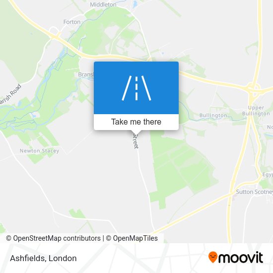 Ashfields map