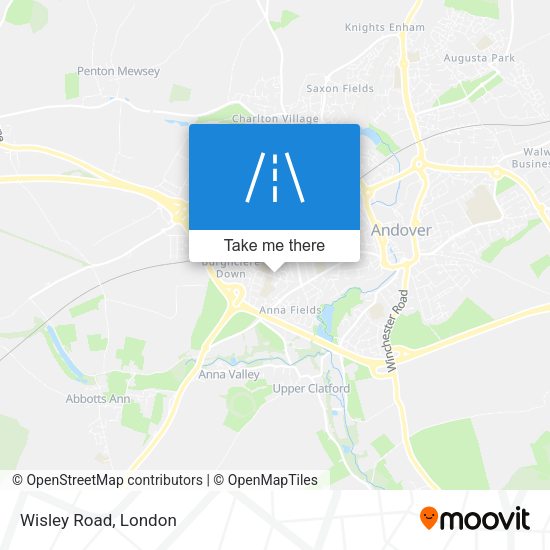 Wisley Road map