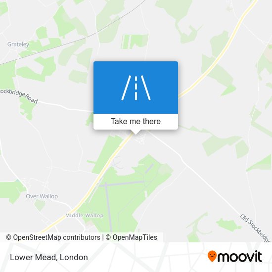 Lower Mead map