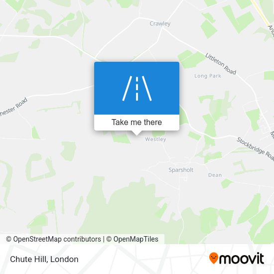 Chute Hill map