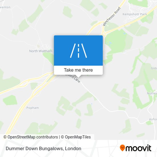 Dummer Down Bungalows map