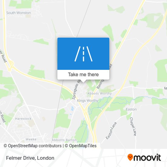 Felmer Drive map