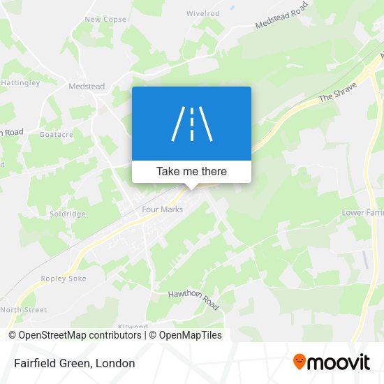 Fairfield Green map