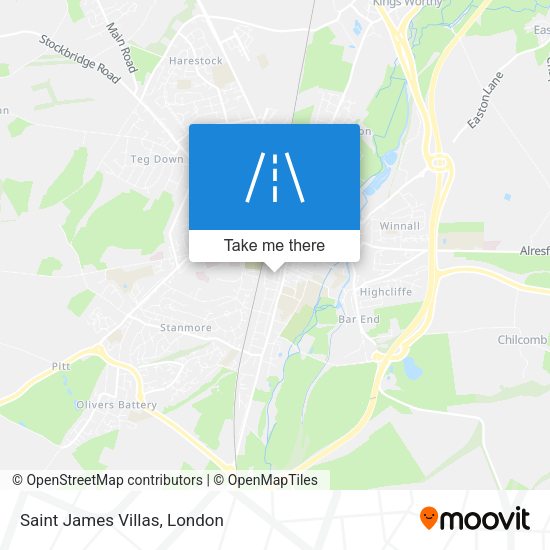 Saint James Villas map