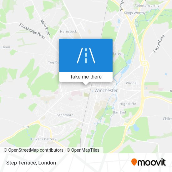 Step Terrace map