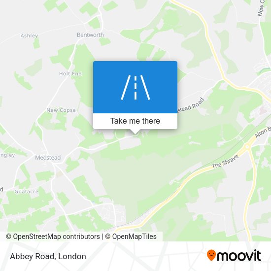 Abbey Road map