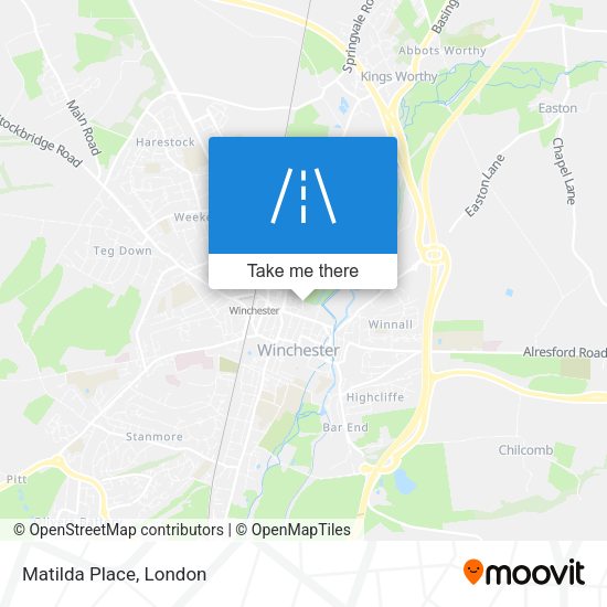 Matilda Place map