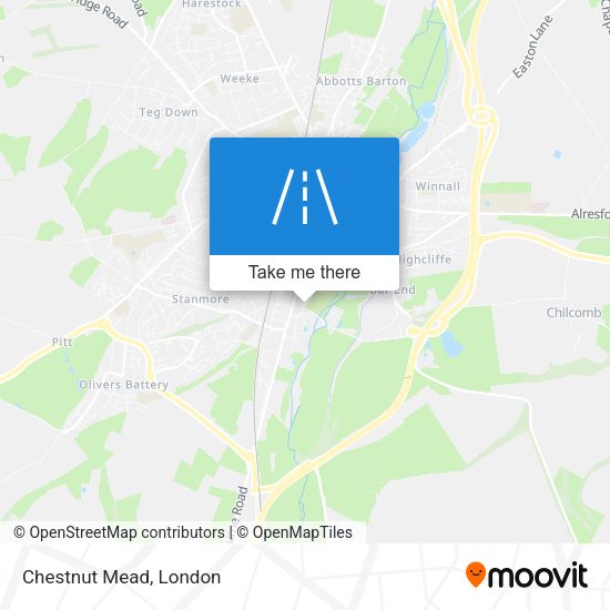 Chestnut Mead map
