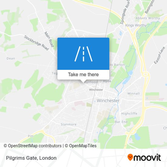 Pilgrims Gate map