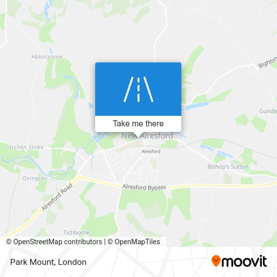 Park Mount map